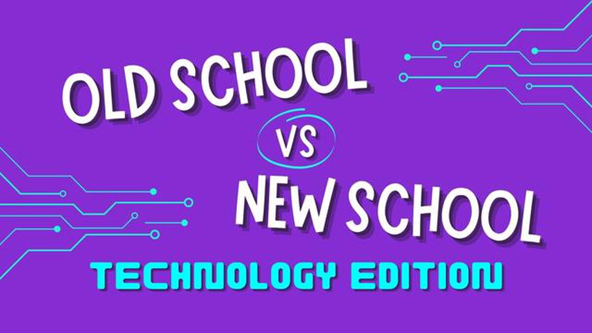 Old School VS New School: Technology Edition image number null
